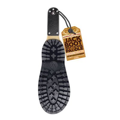Jack Boot Over The Knee Paddle Black