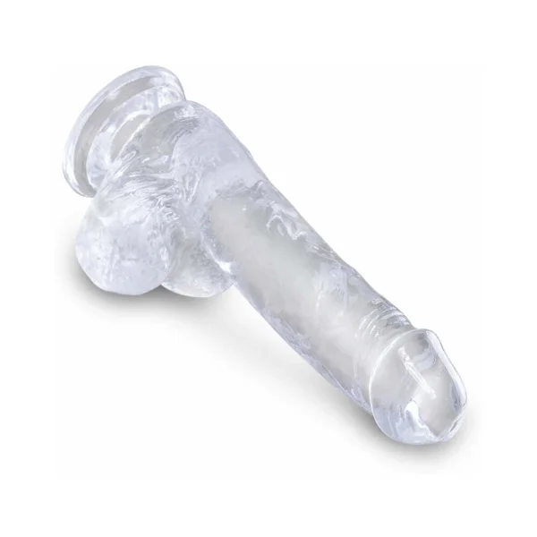 King Cock Clear 6in Cock With Balls — image 16 of 17