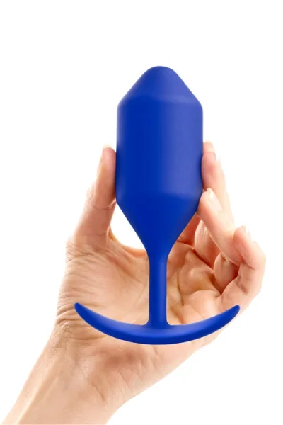 B-Vibe Snug Plug 4 - 5.2" Weighted Butt Plug