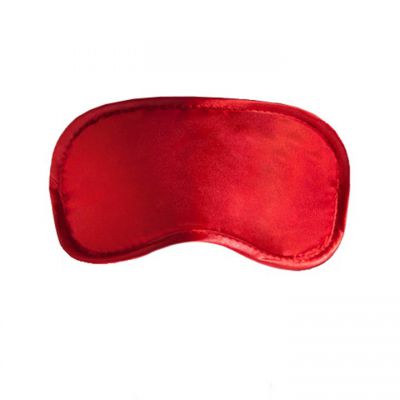 Bondara Red Soft Plush Blindfold Mask