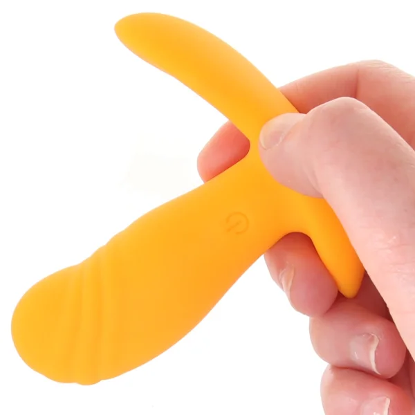 Creamsicle Vibrating Plug with Remote Control by Evolved Novelties
