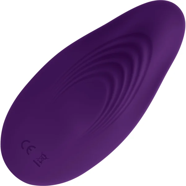 Playboy Our Little Secret Rechargeable Silicone Panty Vibe With Remote - Purple
