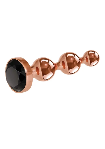 Gold Digger Metal Anal Beads - 1 Plug
