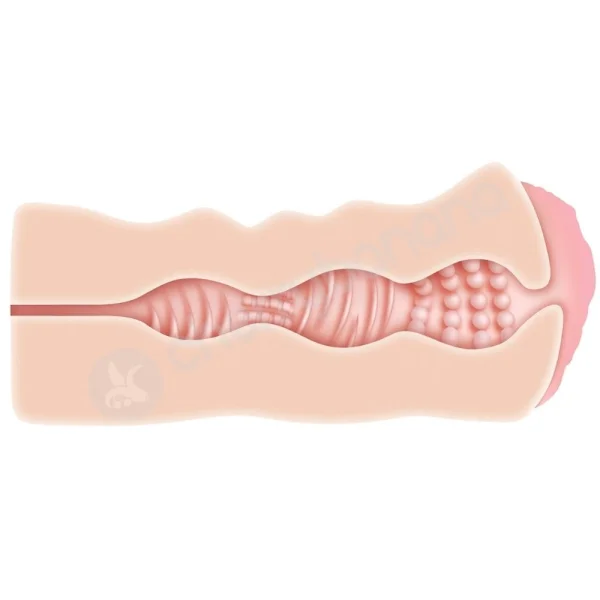 Adam & Eve Sweet Lips Flesh Vagina Stroker With Free DVD & Lube Sample