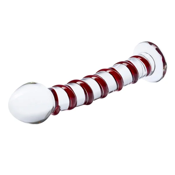 Glas 8-inch Mr Swirly Dildo