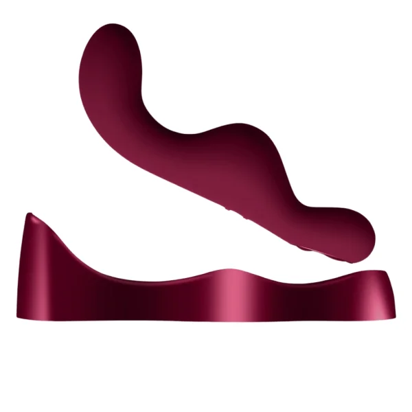 Ruby Glow Blush Sit On & Rock Hands-Free Vibrator
