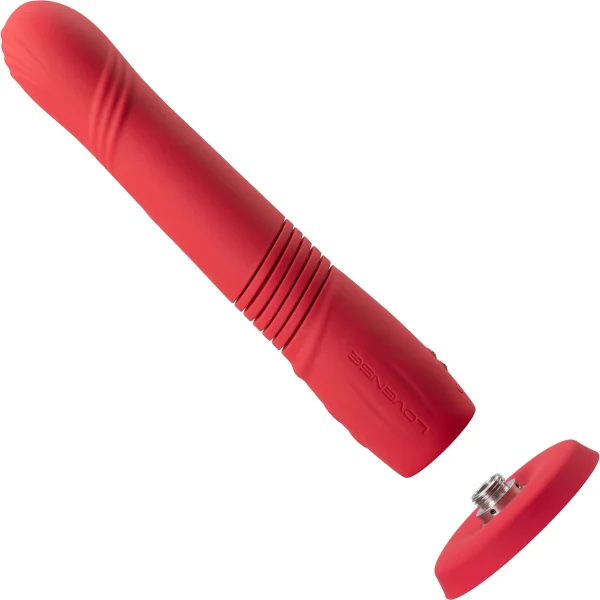 Lovense Gravity App Enabled Silicone Waterproof Rechargeable Thrusting & Vibrating Dildo