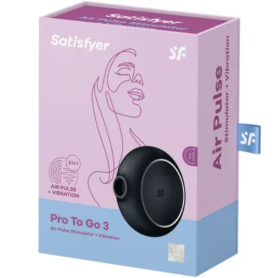 Satisfyer Pro To Go 3 Black