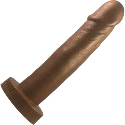 The Teres Dual Density Realistic 7 5 Silicone Dildo By Uberrime Chocolate