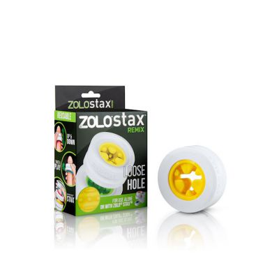 Zolo Stax Remix Loose Hole Dotted White