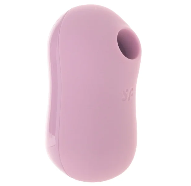 Satisfyer Cotton Candy Pressure Wave Rechargeable Waterproof Clitoral Stimulator - Pink
