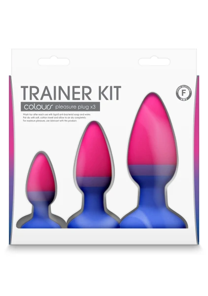 Colours Pleasure Plug x 3 Set