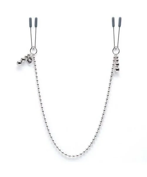 Fifty Shades Darker At My Mercy Beaded Chain Nipple Clamps