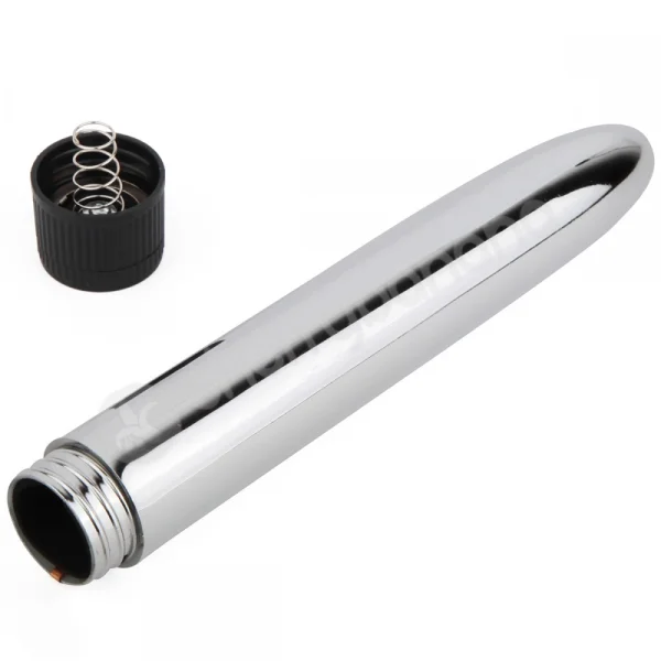 Cherry Banana Classics Metallic Silver Slim Vibrator