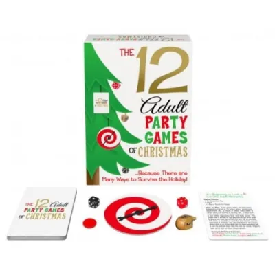 Kheper Holiday 12 Adult Party Games of Christmas