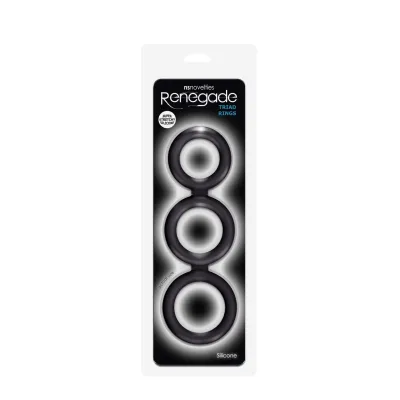 Renegade Triad Cock Ring Black
