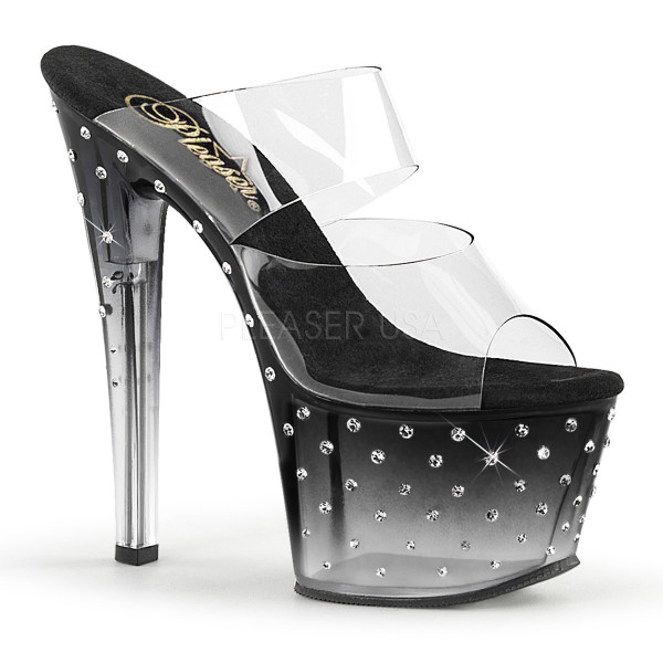 7 inches Heel, 2 3/4 inches RS Studded PF Ankle Strap Sandal — image 17 of 20
