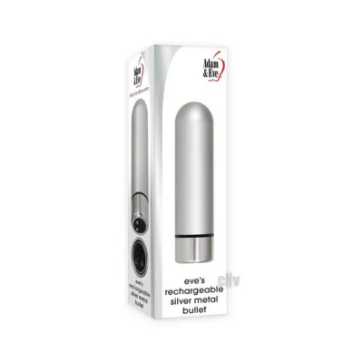 A e Rechargeable Silver Metal Bullet
