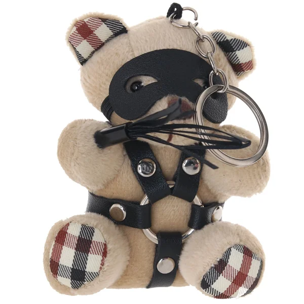 BDSM Teddy Bear Keychain