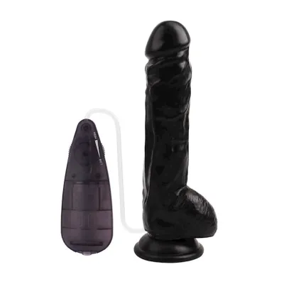 Vibrating Max Dildo Black 8 8 Inch