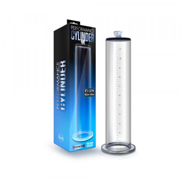 Performance - 12in X 2.5in Penis Pump Cylinder - Clear