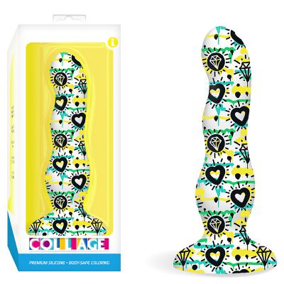Diamonds Hearts Pretty Dildo