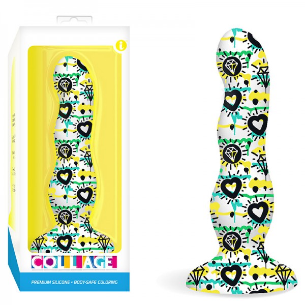 Diamonds & Hearts Pretty Dildo