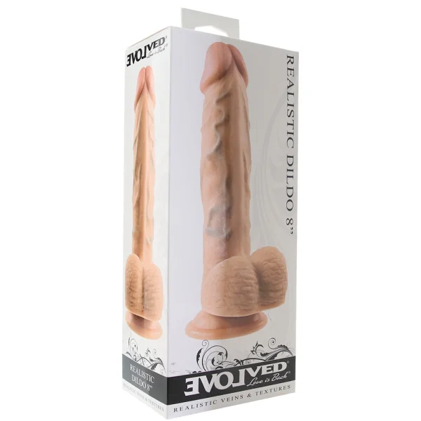 Realistic 8 Inch Dildo