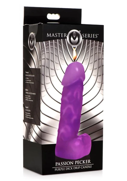 Passion Pecker - Purple Dick Drip Candle