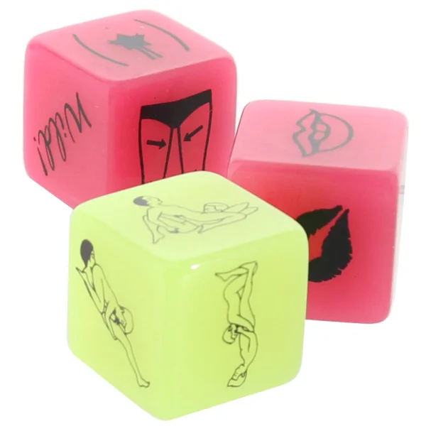 Glow-in-the-dark Oral Sex Dice