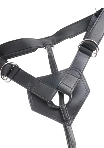 King Cock Strap-on Harness With 8'' Cock
