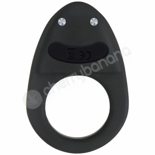 Zero Tolerance Night Rider Black Clit Stimulating Cock Ring