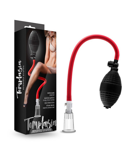 Blush - Temptasia - Beginner's Clitoral Pumping System - Black