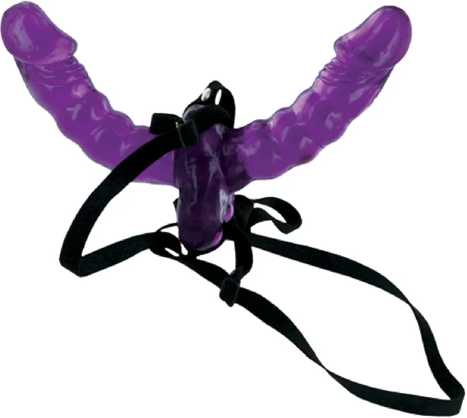 Double Delight Strap-On (Lavender) — image 4 of 6