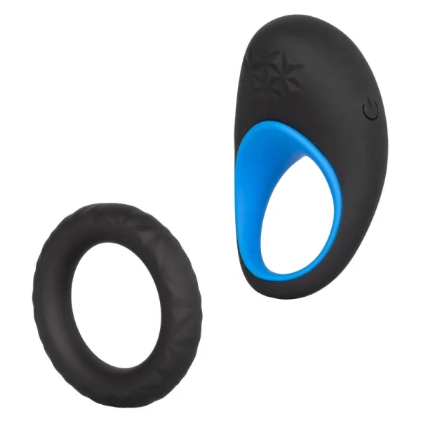 Link Up Max Silicone Rechargeable Vibrating Cock Ring By CalExotics
