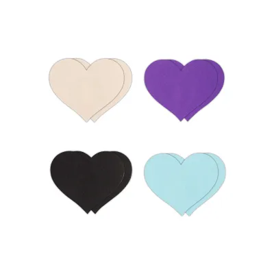 Pretty Pasties Heart I Assorted 4 Pair Set