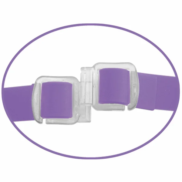 Fetish Fantasy Elite Vibrating Double Delight Strap-on - Purple