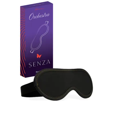 Wild Secrets Senza Vegan Leather Blindfold