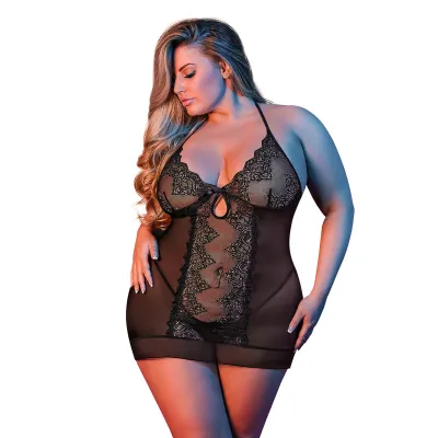 Chemise and G String Set Queen Size
