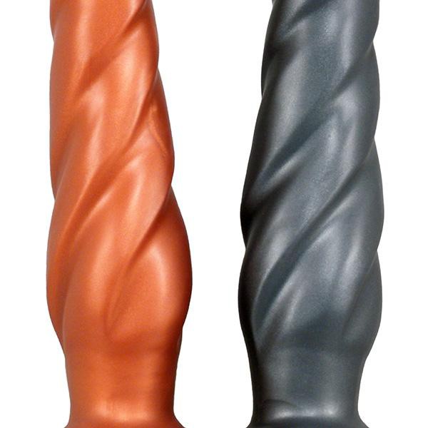 SquarePegToys® Slink™ Vortex SuperSoft Silicone Depth Probe