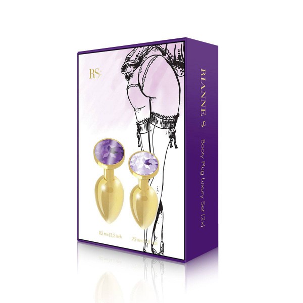 Rianne S Gold Booty Plug Luxury Set (2 pieces) — image 5 of 11