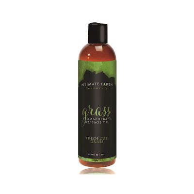 Intimate Earth Grass Massage Oil 120 Ml
