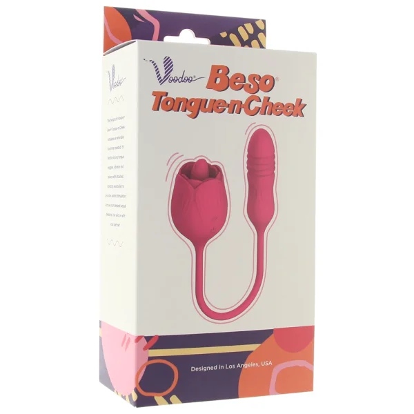 Beso Tongue-n-Cheek Dual Stimulator