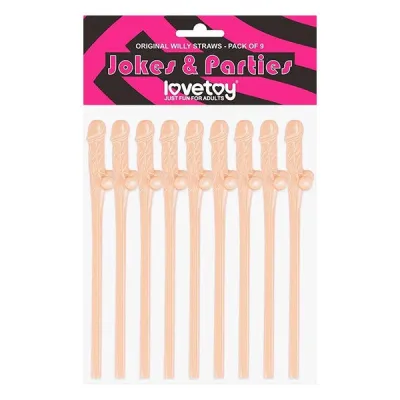 Lovetoy Willy Straws