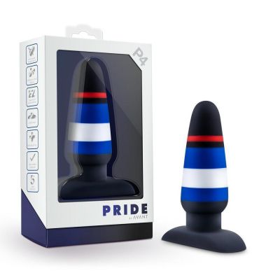 Blush Avant Pride P4 Pride Power Play Silicone Butt Plug
