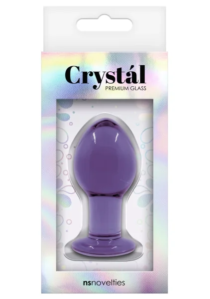 Purple Rain Glass Ribbed Tool