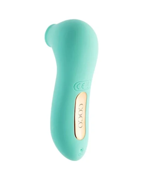 Share Satisfaction Coco Suction Vibrator - Teal