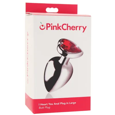 PinkCherry I Heart You Anal Plug