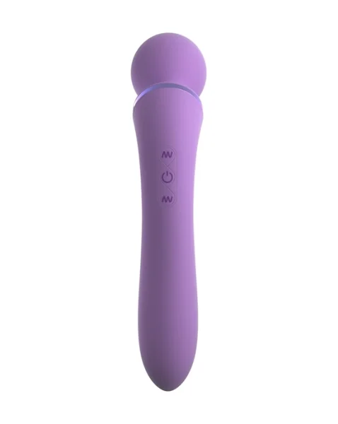 Fantasy For Her Duo Wand Massage-her - Purple - 7.7 Inch