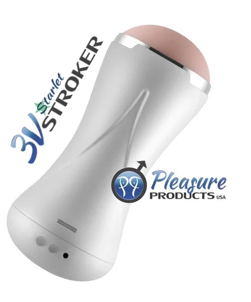 3v Talking And Vibrating Starlet Stroker Nickey Huntsman